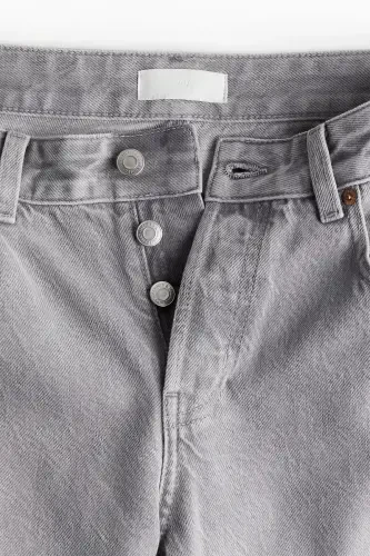 Keng Kegayimli Shim - Ochiq kulrang - 7