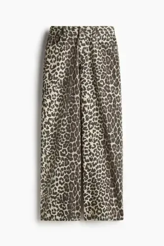 Keng Keten Shim - Ochiq bej/Leopard naqshli - 4