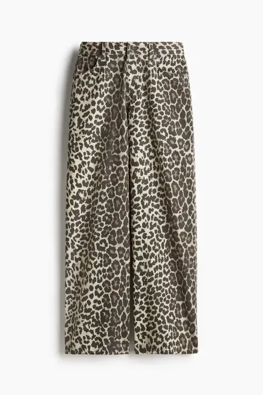 Keng Keten Shim - Ochiq bej/Leopard naqshli - 4