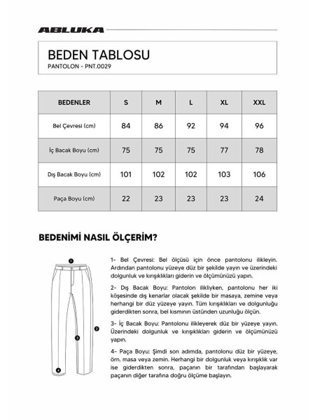 Keng o‘lchamli mato shim Gri rang - 8