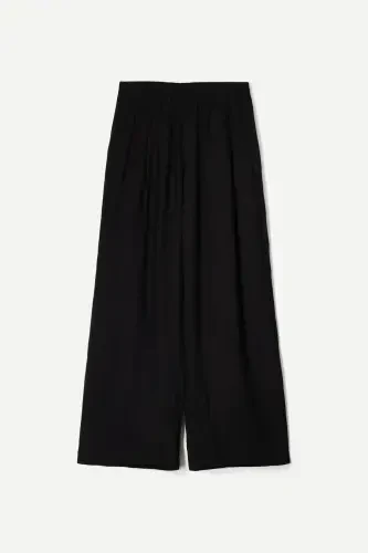 Keng oyoqli bog'ichli shimlar - BERSHKA (1)