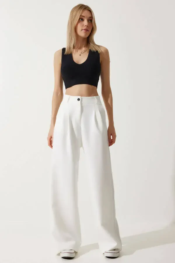 Keng oyoqli erkaklar to'qilgan shim - 3