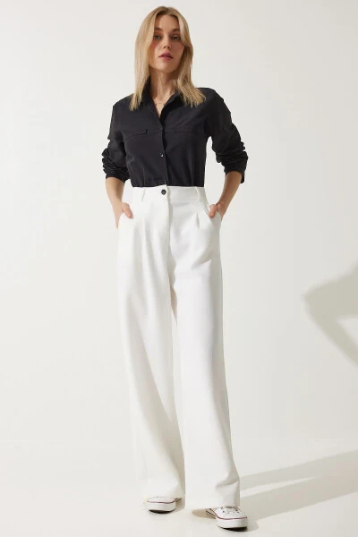 Keng oyoqli erkaklar to'qilgan shim - 8