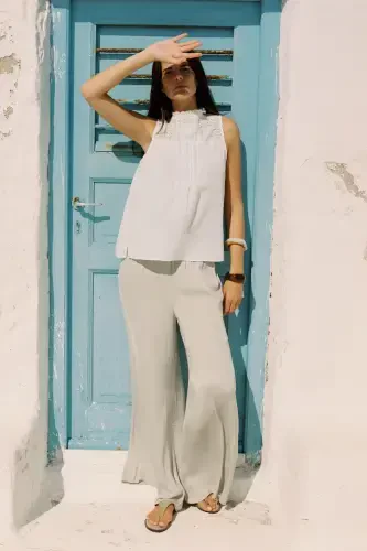 KENG, QO'YMA PANTALON - Java rangi - 1