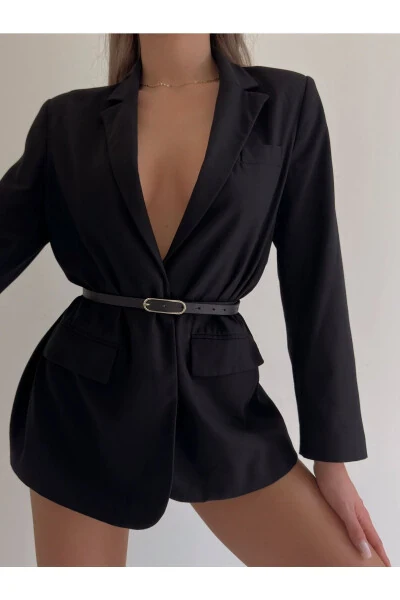 Keng tarmoqli ingichka ayollar kamarasi, jaket kamarasi, ko'ylak kamarasi, ko'ylak kamarasi - 6