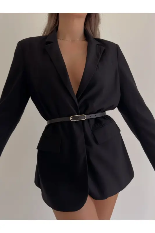 Keng tarmoqli ingichka ayollar kamarasi, jaket kamarasi, ko'ylak kamarasi, ko'ylak kamarasi - 3
