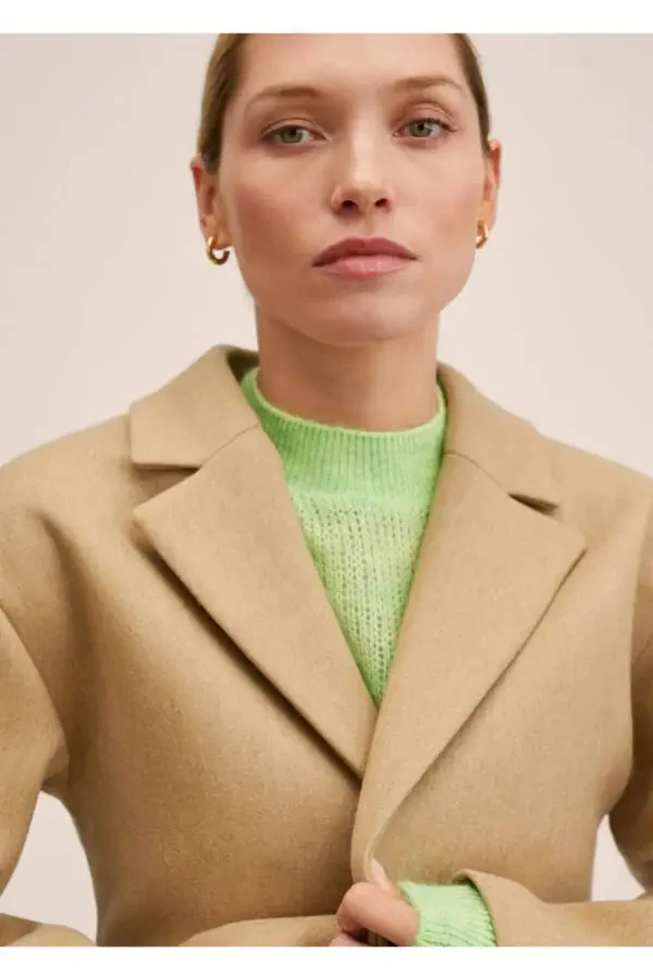 Keng tarmoqli jun palto - 6