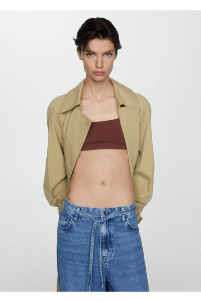 Keng to‘piq va torli denim shim - 6