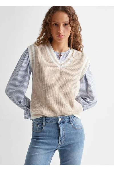 Kengaygan jins shimlar - MANGO TEEN