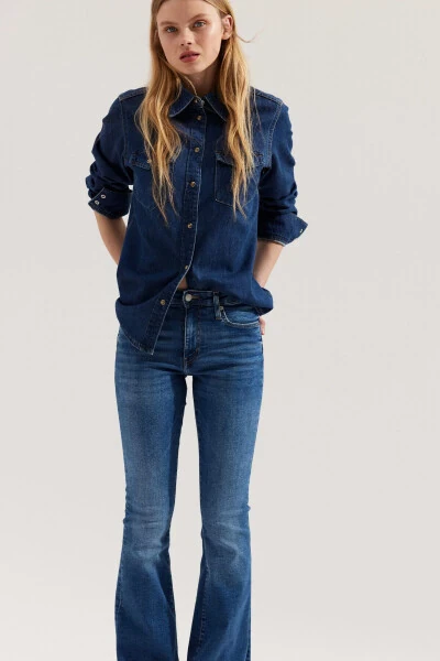 Kengaytirilgan Ultra Baland Jinsi - 5