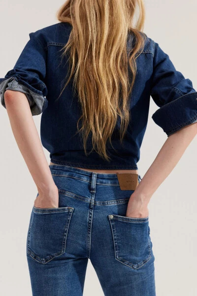 Kengaytirilgan Ultra Baland Jinsi - 6