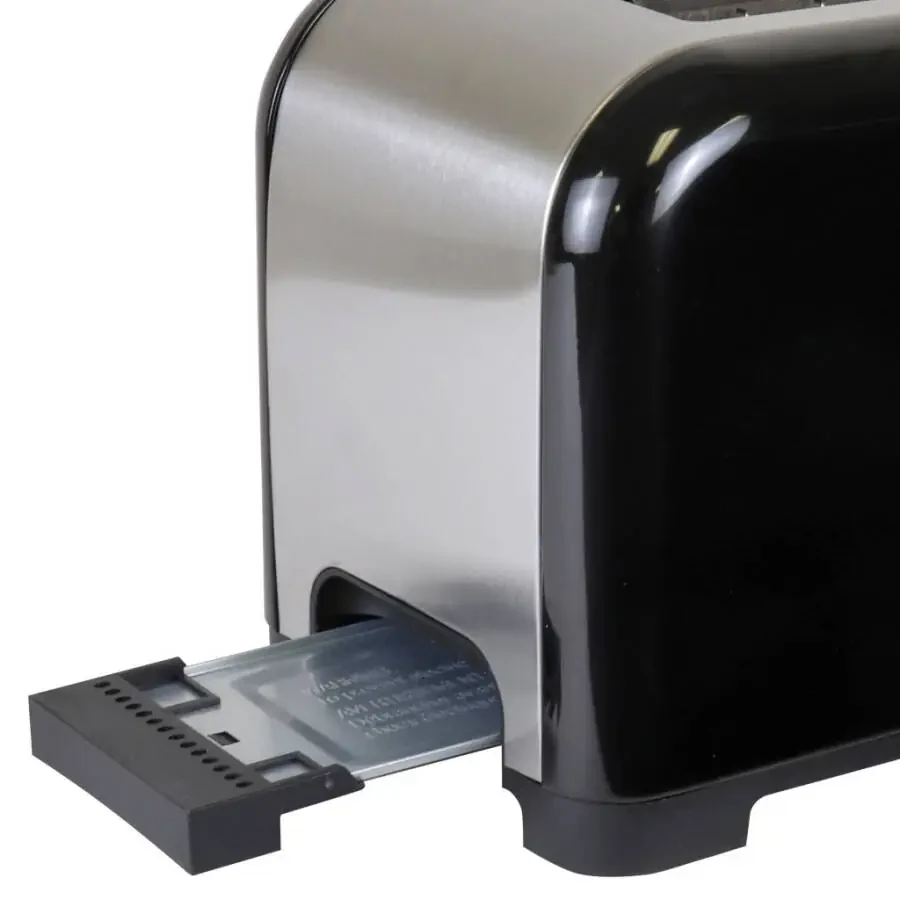 Kenmore 2-Slice Toaster, Stainless Steel, Bagel, Cancel, Defrost, Removable Crumb Tray - 5