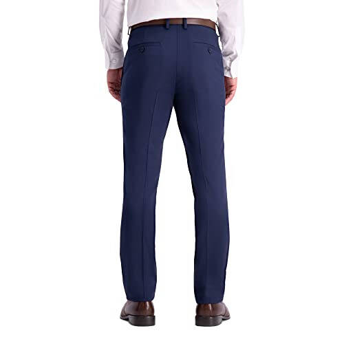 Kenneth Cole REACTION Erkek Slim Fit Desenli Şık Pantolon - 3