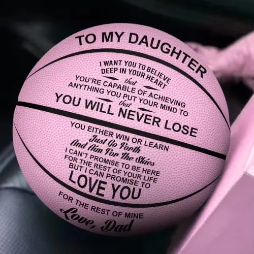 Kenon Customized Engraved Basketball Personalized Basketball for Daughter Son Granddaughter Grandson Nephew Niece Christmas Birthday Gifts - You Will Never Lose - Kenon (1)