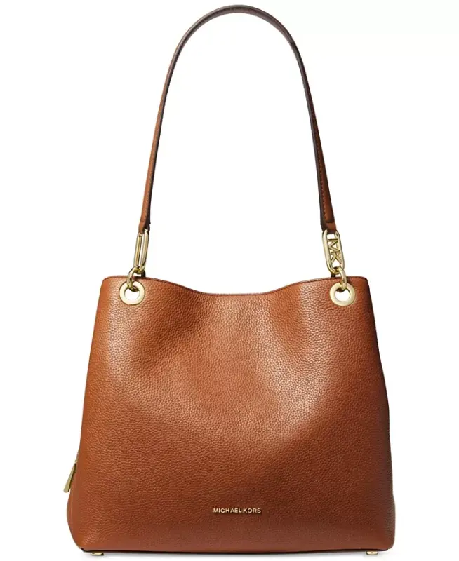 Kensington Large Leather Tote-Luggage - 1