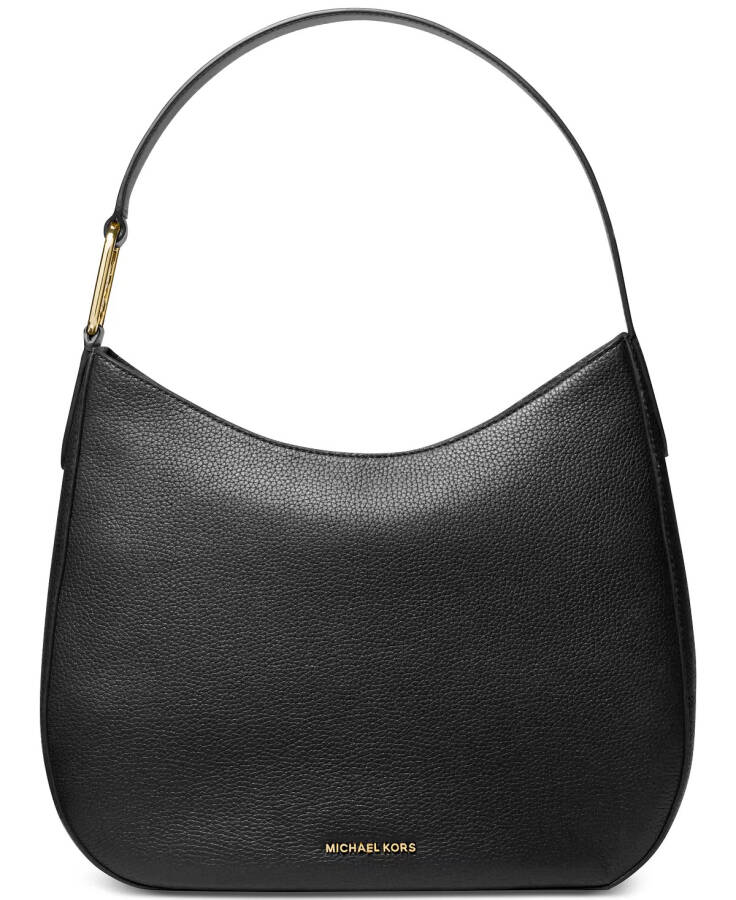 Kensington Large Top Zip Hobo Shoulder Black - 1