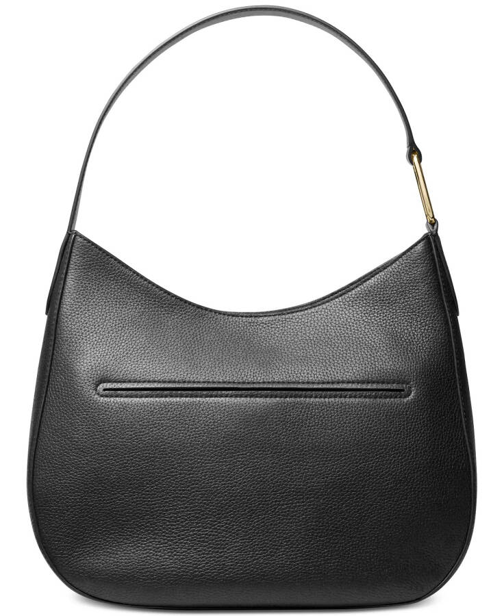 Kensington Large Top Zip Hobo Shoulder Black - 2