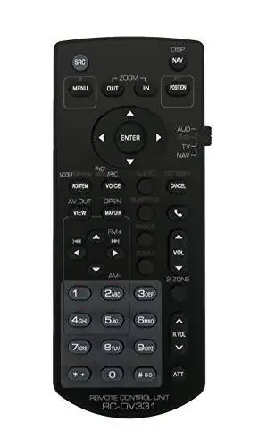 RC-DV331 Replaced Remote Compatible with Kenwood Car Audio Stereo Remote Control KNA-RCDV331 - 1