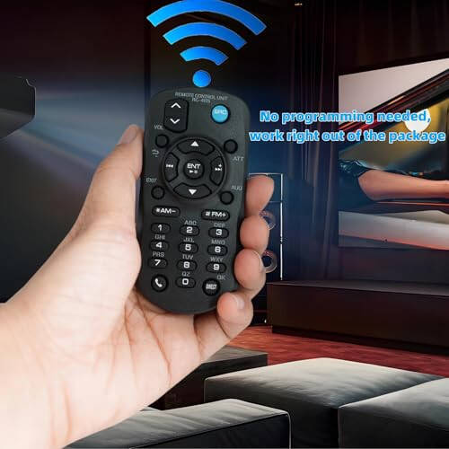 Replacement Remote Control fit for Kenwood Car Audio Stereo Head Unit KDC-X696, KDC-X794, KDC-X796, KDC-X895, KDC-X896, KDC-X994, KDC-X995, KDC-X996, KIV-700, KIV-701, KIV-BT900, KIV-BT901 - 5