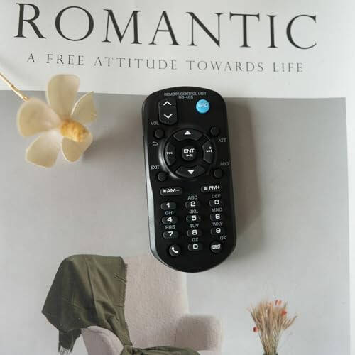 Universal Replacement Remote for Kenwood Car Audio Stereo Head Unit KDC-MP345U, KDC-MP445U, KDC-MP745U, KDC-X395, KDC-X396, KDC-X494, KDC-X496, KDC-X595, KDC-X596, KDC-X695, KDC-MP252U - 6