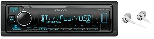 Kenwood Bluetooth USB MP3 WMA AM/FM Raqamli Media Pleyer Ikkita Telefon Ulanishi Pandora Avtomobil Stereo Qabul qilgich/Bepul Alphasonik Quloqchinlar - Kenwood