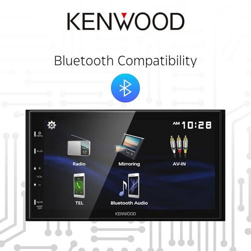 Kenwood DMX129BT Multimedia Receiver with Bluetooth - 4