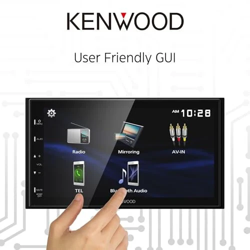 Kenwood DMX129BT Multimedia Receiver with Bluetooth - 3