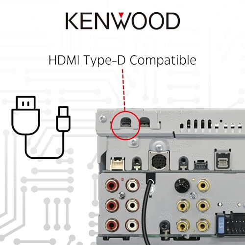 KENWOOD DMX9708S 6.95-Inch Capacitive Touch Screen, Car Stereo, Wired and Wireless CarPlay and Android Auto, Bluetooth, AM/FM Radio, MP3 Player, USB Port, Double DIN, 13-Band EQ, SiriusXM… - 5