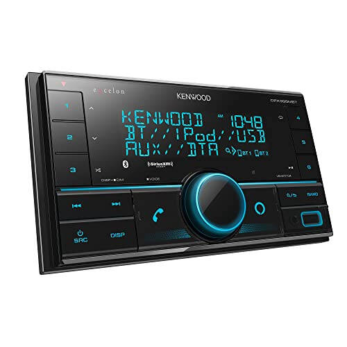 Kenwood DPX395MBT Double DIN in-Dash Digital Media Receiver with Bluetooth (Does not Play CDs) | Mechless Car Stereo Receiver | Alexa Ready - Black - 2