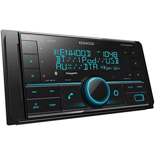Kenwood DPX395MBT Double DIN in-Dash Digital Media Receiver with Bluetooth (Does not Play CDs) | Mechless Car Stereo Receiver | Alexa Ready - Black - 4