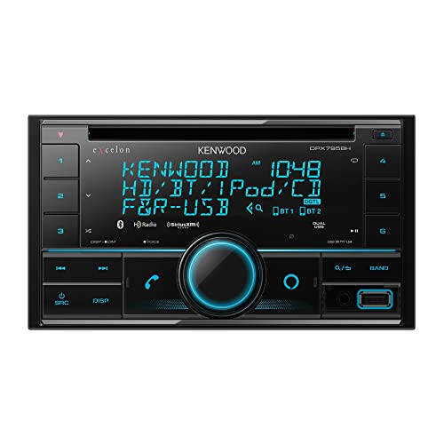 Kenwood Excelon DPX795BH Double DIN Bluetooth in-Dash Car Stereo CD Receiver witModazoneodazoneAlexa Compatibility - 1