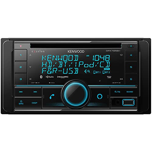 Kenwood Excelon DPX795BH Double DIN Bluetooth in-Dash Car Stereo CD Receiver witModazoneodazoneAlexa Compatibility - 3