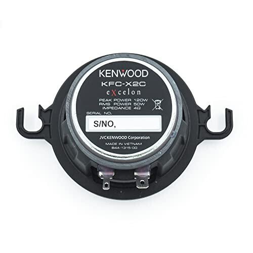 Kenwood eXcelon KFC-X2C 2.5-Inch Mid Range Factory Replacement Car Speakers, 120 Watts Max Power (Pair) - Kenwood (1)