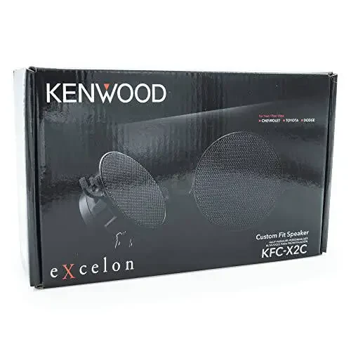 Kenwood eXcelon KFC-X2C 2.5-Inch Mid Range Factory Replacement Car Speakers, 120 Watts Max Power (Pair) - 5