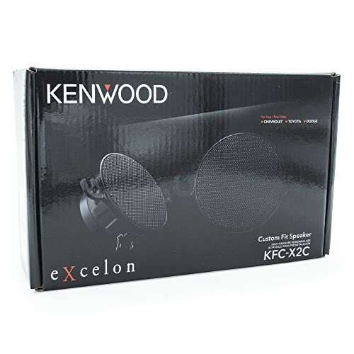 Kenwood eXcelon KFC-X2C 2.5-Inch Mid Range Factory Replacement Car Speakers, 120 Watts Max Power (Pair) - 5