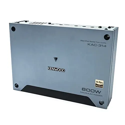 Kenwood KAC-511 Class D Digital Mono Amplifier with Variable Low-Pass Crossover - Black - 3