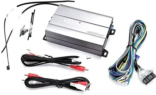 Kenwood KAC-M1814 4-Channel Compact Bridgeable Marine/Motorsports 400W Max Power Digital Amplifier - 2