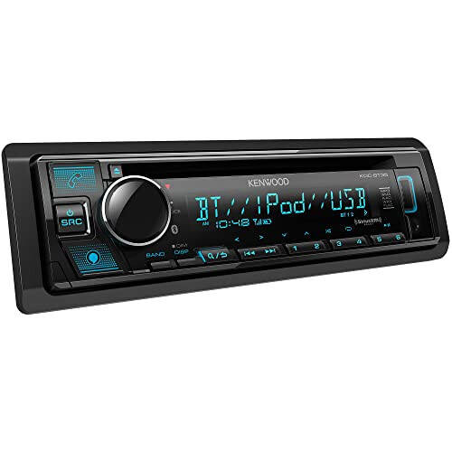 KENWOOD KDC-BT35 CD Car Stereo with Bluetooth, Front USB, AUX,ModazoneAlexa, SiriusXM Radio Ready and Variable Display Color Illumination - 2