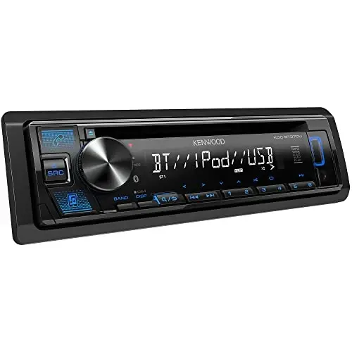 KENWOOD KDC-BT370U CD Car Stereo with Bluetooth, AM/FM Radio, Front High Power USB, Alexa Built in - 5