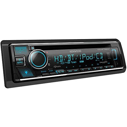 KENWOOD KDC-BT782HD Single DIN Bluetooth CD Car Stereo Receiver witModazoneodazoneAlexa Voice Control | LCD Text Display | USB & Aux Input - Kenwood (1)