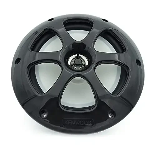 Kenwood KFC-1613MRB/W 6.5 Inch 2 Way Coaxial Suv o'tkazmaydigan dengiz/motorsport/avtomobil dinamiklari, juft, 4 OModazone, 100 Peak Watts (Qora) - KENWOOD (1)