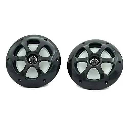 Kenwood KFC-1613MRB/W 6.5 Inch 2 Way Coaxial Suv o'tkazmaydigan dengiz/motorsport/avtomobil dinamiklari, juft, 4 OModazone, 100 Peak Watts (Qora) - 3
