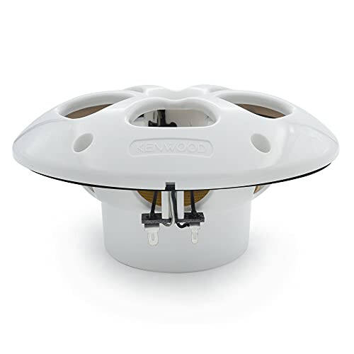 Kenwood KFC-1613MRB/W 6.5 Inch 2 Way Coaxial Waterproof Marine/Motorsports/Car Speakers, Pair, 4 OModazone, 100 Peak Watts (White) - 3