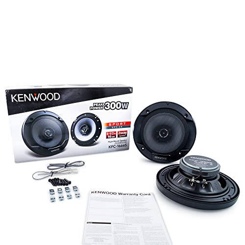 KENWOOD KFC-1666S Car Stereo Speaker 6-1/2