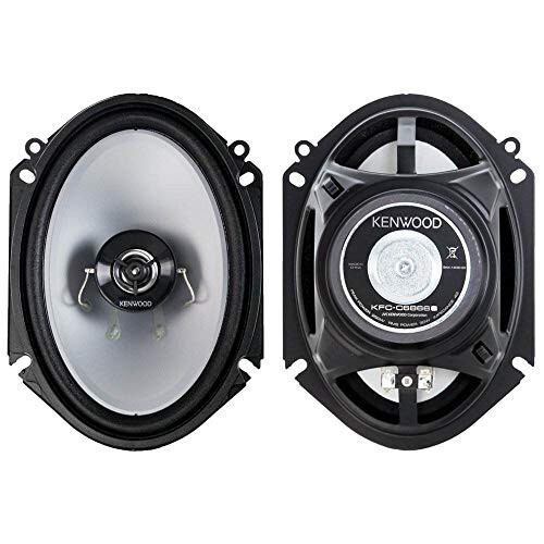 Kenwood KFC‑C6866S 6x8 2‑Way 250 Watt Car Stereo Speakers - Pair - 4