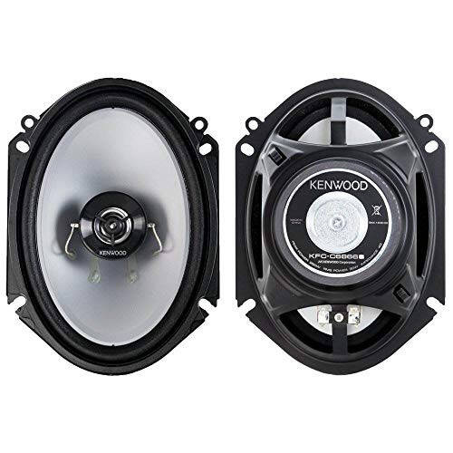 Kenwood KFC‑C6866S 6x8 2‑Way 250 Watt Car Stereo Speakers - Pair - 4