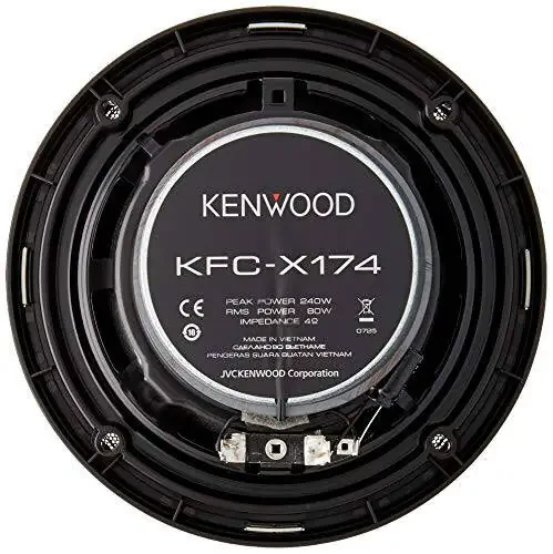 Kenwood KFCX174 Excelon 80W RMS Speakers - 3
