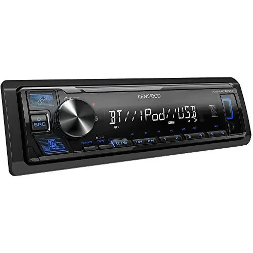 KENWOOD KMM-BT232U Bluetooth Car Stereo with USB Port, AM/FM Radio, MP3 Player, Detachable Face - 2