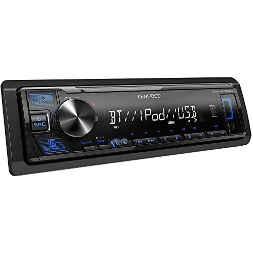 KENWOOD KMM-BT232U Bluetooth Car Stereo with USB Port, AM/FM Radio, MP3 Player, Detachable Face - Kenwood (1)