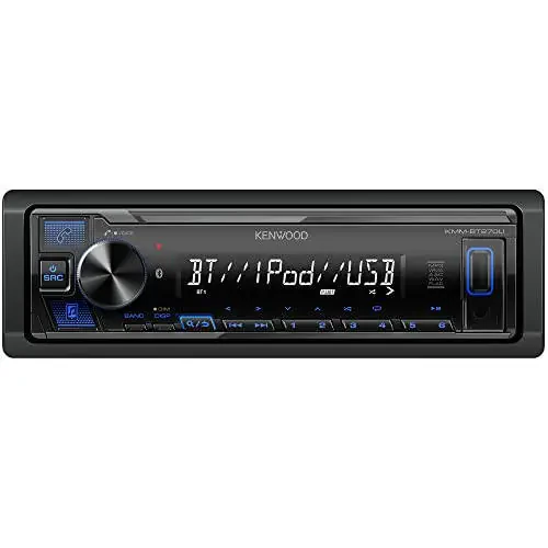 KENWOOD KMM-BT270U Автомагнитола с Bluetooth, USB, AM/FM радио, MP3, ЖК-дисплеем, съемной панелью, 13-полосным эквалайзером. - 1